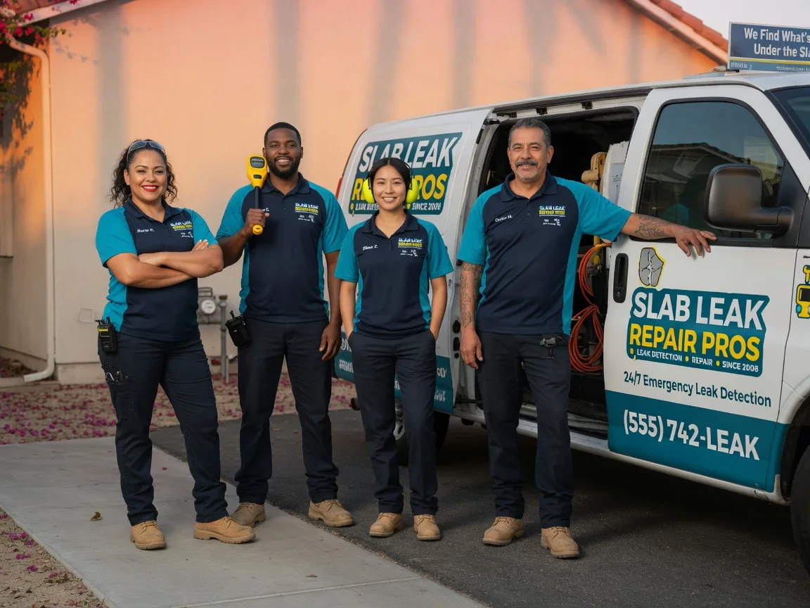 Slab Leak Repair company in Hills, IA